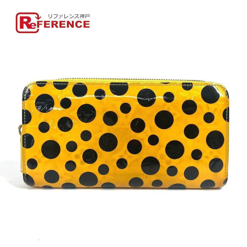 LOUIS VUITTON Yayoi Kusama Vernis Dot Infinity Zippy Wallet Long Round Zipper - Picture 1 of 8